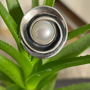 Vintage Silpada silver & pearl